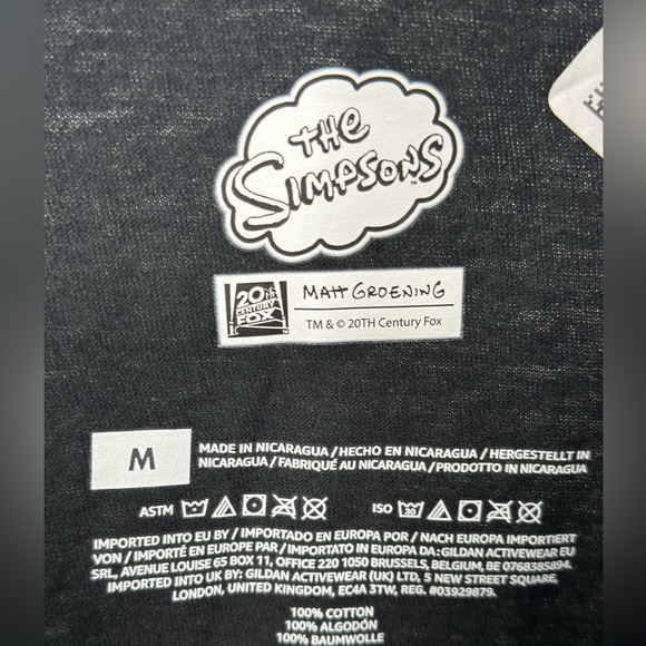 The Simpsons Family Donut Reach T-Shirt - Picture 3 of 3